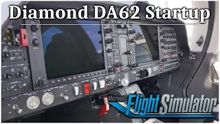 How to Start up Diamond DA62 in Microsoft Flight Simulator