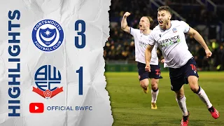 HIGHLIGHTS | Portsmouth 3-1 Bolton Wanderers