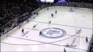 Milan Lucic goal 23 Jan 2013 Boston Bruins vs NY Rangers NHL Hockey