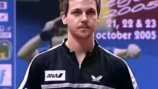2005 World Cup (Ms-Final) Timo Boll Vs Wang Hao [Full Match/Chinese|480p]