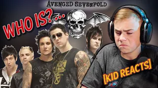 Who is AVENGED SEVENFOLD??? - First Time Hearing "Bat Country" [GenAlpha Kid Reacts]