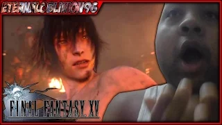 WHAT IS THIS DISASTER?! FINAL FANTASY XV OMEN TRAILER LIVE REACTION