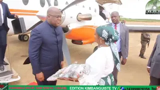 Visite du président Félix tshisekedi à Nkamba video