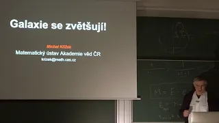 Michal Křížek: Galaxie se zvětšují! (KS-ČAS 14.12.2022)
