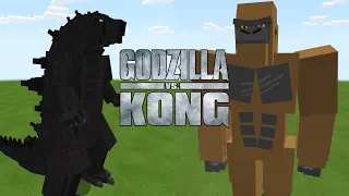 ГОДЗИЛЛА ПРОТИВ КИНГ-КОНГА В МАЙНКРАФТ GODZILLA VS KONG MINECRAFT БИТВА SCP