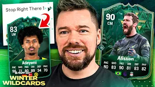 Uncapped Pace Evo + Amazing Alisson CM Winter Wildcards SBC!