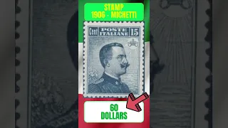 MOST VALUABLE ITALIAN STAMPS  #shorts #valuablecollection #stamps #stampscollection #stamp