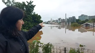 ENCHENTE HISTÓRICA NA NOSSA CIDADE!!! NUNCA VI ALGO PARECIDO!!!