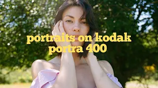 SHOOTING KODAK PORTRA 400 ON MEDIUM FORMAT FILM - Portrait Photography in nature