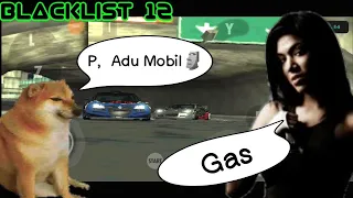 Gacha Mobil Hyper Carry RX-8 Blacklist 12 || Need For Speed Most Wanted Android