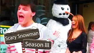 Scary Snowman Prank - Season 3 (Full Season) Try Not To Laugh