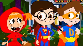 Favorite Drew Superhero Fairy Tale Adventures 🦸 The Stupendous Drew Pendous ⚡ Cartoons for Kids