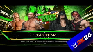 FULL MATCH - TRIPLE H AND BATISTA VS UNDERTAKER AND KANE TAG TEAM MATCH | WWE 2K24