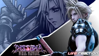 FINAL FANTASY DISSIDIA 2016 | Cloud Reveal | Live Reaction