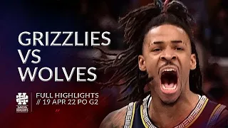 Minnesota Timberwolves vs Memphis Grizzlies - Full Game Highlights April 19, 2022