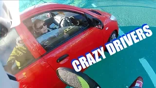 UK Crazy & Angry People Vs Bikers 2019 | Bad Drivers Caught On Bikers GoPro
