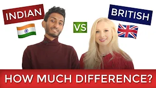 🇬🇧 BRITISH ENGLISH vs INDIAN ENGLISH 🇮🇳 How much difference?