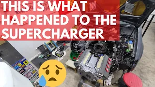 This is what happened to the supercharger