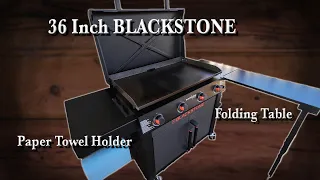 36 Inch Blackstone Griddle With Side Table | Unboxing And Assembly