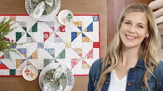 How to Make a Pinwheel Charms Table Runner - Free Project Tutorial