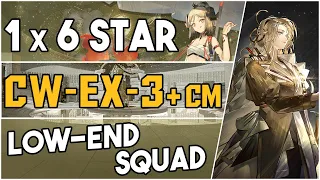 CW-EX-3 + Challenge Mode | Low End Squad |【Arknights】