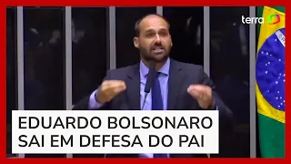 Eduardo Bolsonaro classifica ação da PF contra o pai como ‘esculacho’ e ‘perseguição’