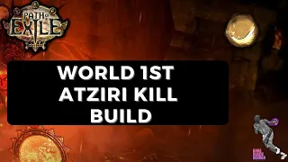 World 1st Atziri Kill Ele Buzzsaw Build INSANE DPS - Blast from the Past Iconic Build #1