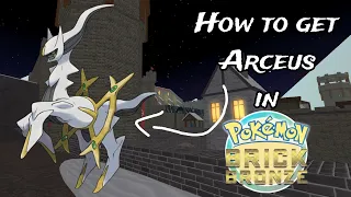 Uncover the Secret: ARCEUS Location in POKEMON BRICK BRONZE