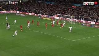 Luke Ayling scores for Leeds United vs Bristol City