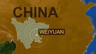 M5.4 earthquake hits Weiyuan County in SW China's Sichuan Province