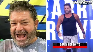 Barry Horowitz on Wrestling Johnny Swinger on Impact (2023)