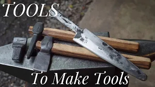 Forging Tools- Hammer Eye Punch, Top Fuller, Bottom Fuller, Axe Drift
