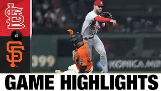 Cardinals vs. Giants Game Highlights (5/6/22) | MLB Highlights