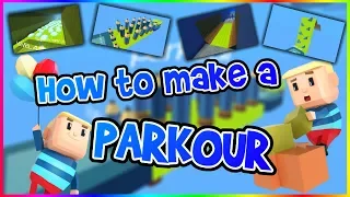 KoGaGuide #2: How to make a Parkour in KoGaMa?