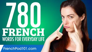 780 French Words for Everyday Life - Basic Vocabulary #39