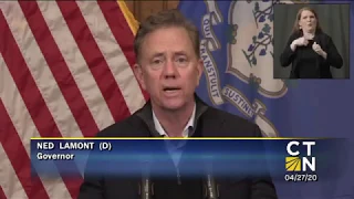 Governor Lamont's April 27, 2020 4:15PM Coronavirus Update