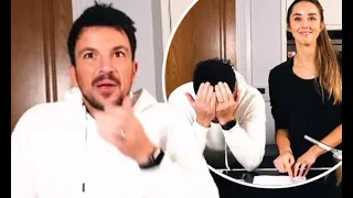 Peter Andre takes part in baking challenge with wife Emily