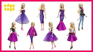 Dress Up Fussy Barbie Fashion Mix and Match with Surprise Barbie Toy!