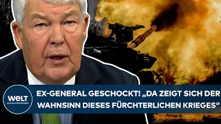 PUTINS INVASION: Ex-General geschockt! "Da zeigt sich der Wahnsinn dieses fürchterlichen Krieges"