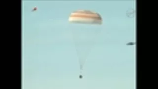 Raw video: Soyuz landing