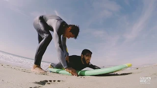 Surf school on Venice beach / Golden Wave Surf School