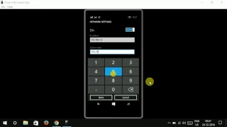 how to set static ip / dns in windows phone