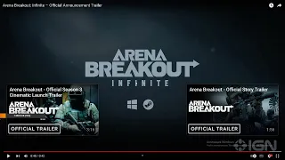 Анонс Arena Breakout: Infinite на ПК !!!