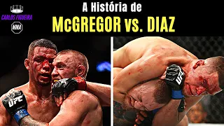 A História de Conor McGregor vs. Nate Diaz