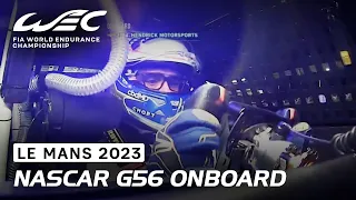 Nascar G56 Night Onboard ✨ I 2023 24 Hours of Le Mans I FIA WEC