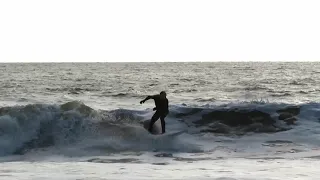 Surfing Bournemouth & Testing the Rebel Surfboards AP1000 Surfboard