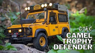 INSANELY Detailed RC D90 Defender: D1RC Camel Trophy Edition