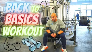 Back To Basics Workout | Chest Workout for Mass | Barbell Bench Press workout