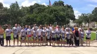 NSU Hybrid DPT Tampa, class of 2018 ALS Ice Bucket challenge