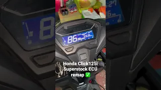 Honda Click125i Superstock ECU Remap ✅